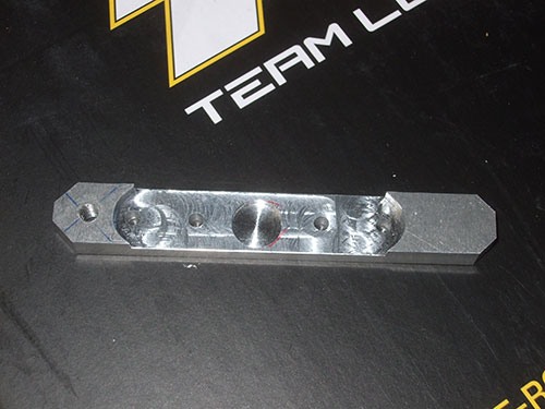 Losi 5ive T - Custom Upgrade Parts - Aluminum Duel Steering Setup w/ Hitec Servo