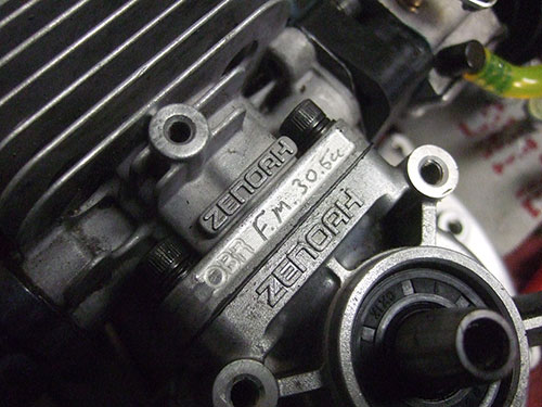 Losi 5ive T - Custom Upgrade Parts - OBR O'Neill Brothers Racing Full Mod 30.5 Engine - Fly Wheel Fan cover screen mesh mod 