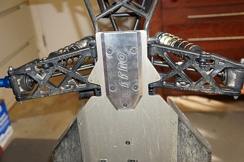 Losi 5ive T - More Upgrades - FullForce RC Losi 5IVE-T Aluminum Skid Plate - Front / Rear