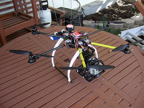 ATG 600-CRP Real Carbon Folding Frame Hex rotor Hexa Multi-copter - The Build