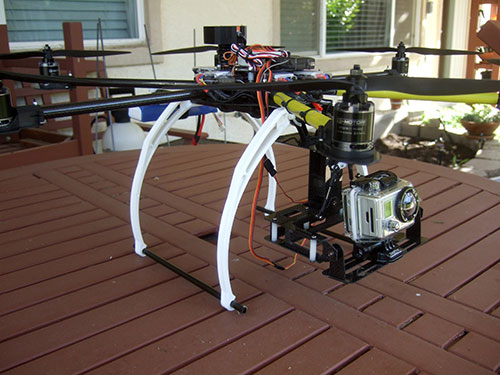 ATG 600-CRP Real Carbon Folding Frame Hex rotor Hexa Multi-copter - The Build