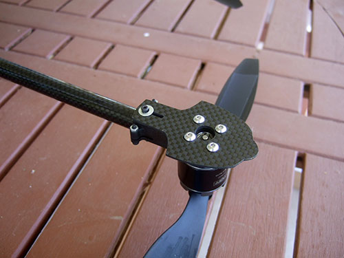 ATG 600-CRP Real Carbon Folding Frame Hex rotor Hexa Multi-copter - The Build