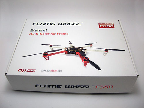 DJI F550 Flame Wheel Multirotor - The Build