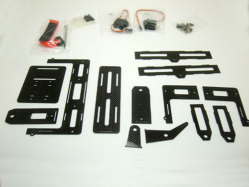 DJI F450 Flame Wheel Multirotor - 2-Axis Carbon Fiber Camera Gimbal