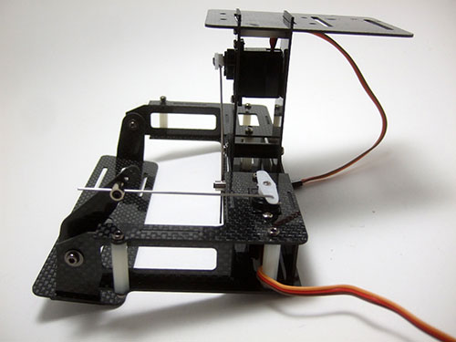 DJI F450 Flame Wheel Multirotor - 2-Axis Carbon Fiber Camera Gimbal