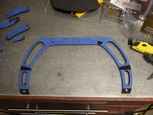 DJI F450 Flame Wheel Multirotor - Custom Landing Gear