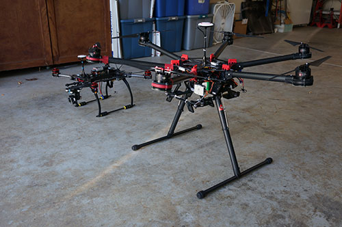 DJI Spreading Wings S900 Hexacopter A2 Sony NEX 7 Brushless Gimbal