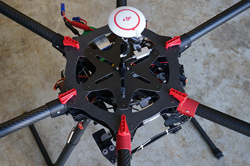 DJI Spreading Wings S900 Hexacopter A2 Sony NEX 7 Brushless Gimbal