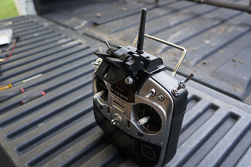 HJ-H4 Reptile Quadcopter - Adjustable Quick Release FPV LCD Monitor Mount Bracket by Evolution 3D.