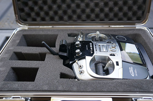 HJ-H4 Reptile Quadcopter - Adjustable Quick Release FPV LCD Monitor Mount Bracket by Evolution 3D.