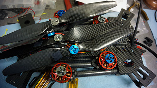 HJ-H4 Reptile Quadcopter - The Build Part 1 - Naza M v2