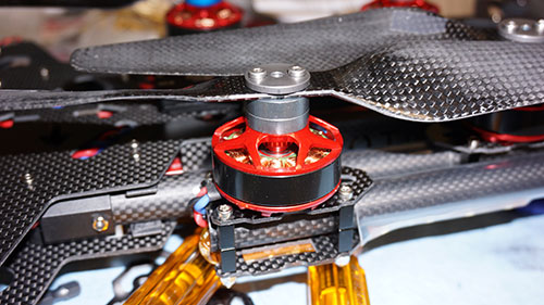 HJ-H4 Reptile Quadcopter - The Build Part 1 - Naza M v2