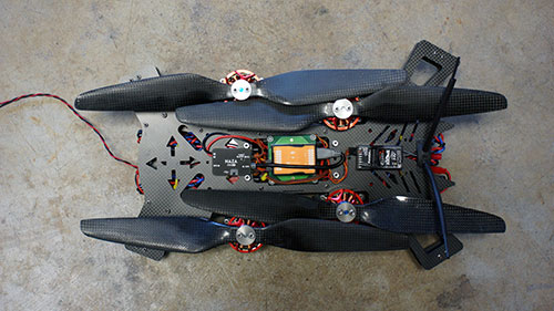 HJ-H4 Reptile Quadcopter - The Build Part 1 - Naza M v2