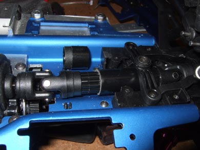 Custom cut Emaxx 16.8 center shaft