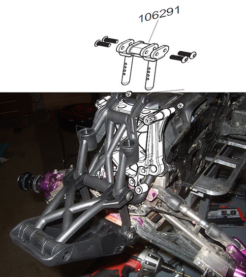 HPI Savage 5T - Super Flux 5SC Bumper