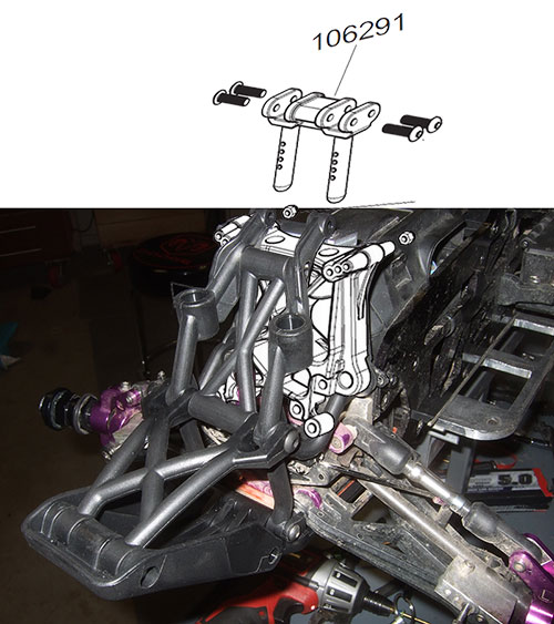 HPI Savage 5T -  Super Flux 5SC Bumper