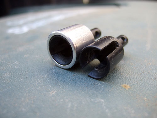 HPI Savage 5T Super Flux- Aluminum Diff Cup Sleeve pressed on the D8T cups