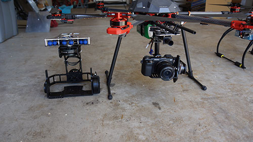 Tarot 680Pro Hexacopter Sony NEX Gimbal