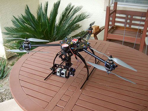 Tarot FY680 3K Pure Carbon Fiber Full Folding Hexacopter 680mm Converted to a Y6