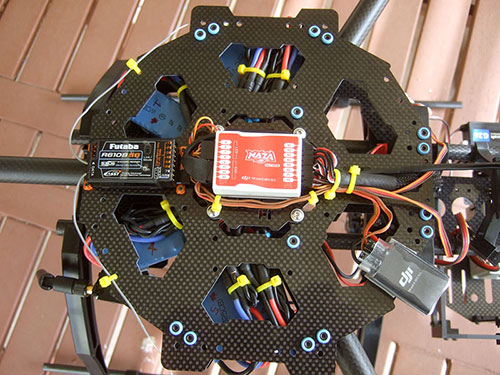 Tarot FY680 3K Pure Carbon Fiber Full Folding Hexacopter 680mm Converted to a Y6