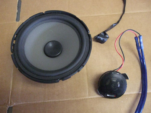 Nissan Titan Stereo Upgrade -  Mb Quart PSD 5.25 component system