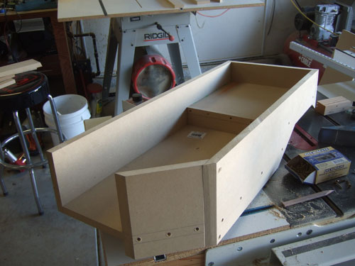 Custom subwoofer enclosure - fouth step