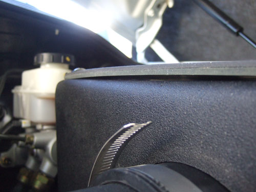 Volant cool air intake - with gap in the air box