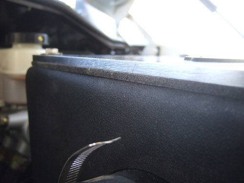 Volant cool air intake - tight seal for the new cover