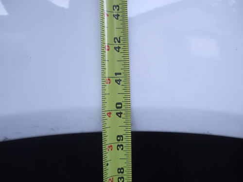 Nissan Titan 20" Wheels/ Nitto Terra Grappler 275/65R20 - Front Fender 