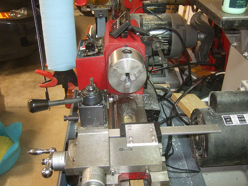 Harbor Freight 7" x 10" Lathe 93212  - DRO - Digital Read Out