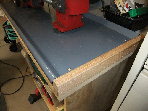 Harbor Freight 7" x 10" Lathe 93212 - Lathe Chip Pan