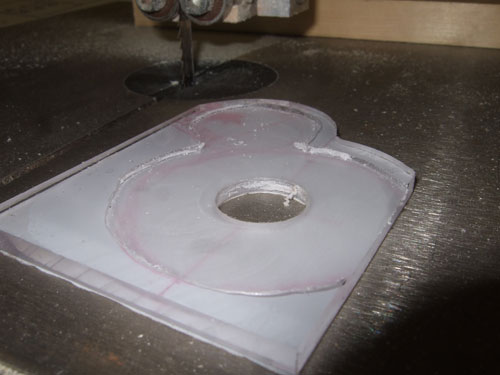 Harbor Freight 7" x 10" Lathe 93212 - Carriage Gear Chip Guard