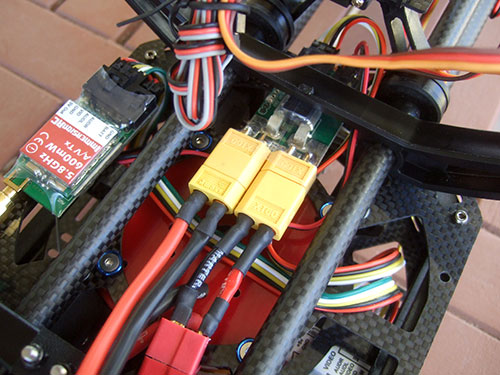 Xaircraft x650 v4 - FPV Gear Installed - 