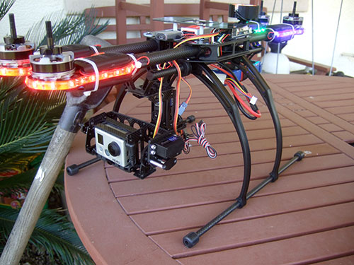 Xaircraft x650 v4 - FPV Gear Installed - 