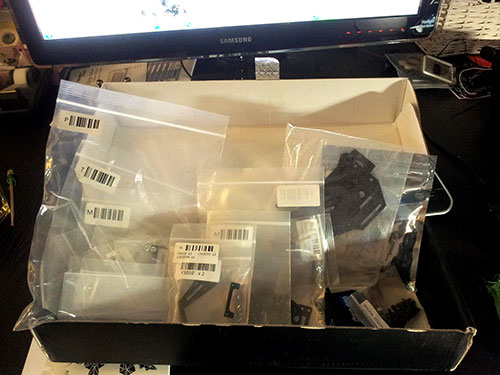 Xaircarft x650 v4 with XAircraft CMGOPRO-TP - Camera Gimbal